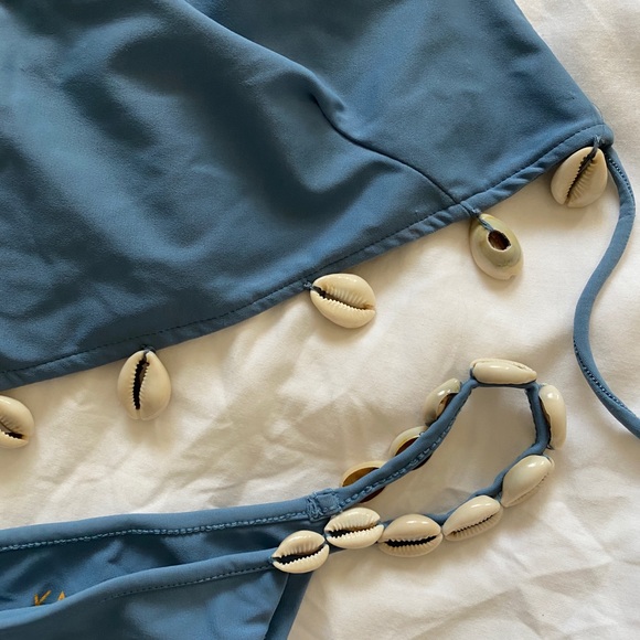 KAOHS BLUE SHELL BIKINI SET (M) - Picture 4 of 11
